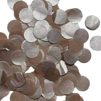 Confettis dorés pour canon de fête, accessoires de décoration pour célébrations de mariage et anniversaires, comme accessoires de ballons.