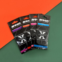 Areon X Araç Kokusu Modern Popüler Özelleştirilmiş Boyut Kağıt Malzeme Uzun Süreli Koku Koku Giderici Doğal Koku