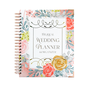 Diseño personal para novias Tapa dura Planificación nupcial sin fecha <span class=keywords><strong>Organizadores</strong></span> <span class=keywords><strong>de</strong></span> <span class=keywords><strong>bodas</strong></span> en espiral Planificador <span class=keywords><strong>de</strong></span> <span class=keywords><strong>bodas</strong></span> felices - Product Image 2