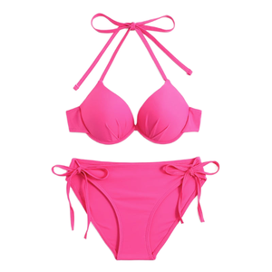 Bikini Triangular Sexy de 2 Piezas, Personalizado, a la Moda, en Oferta, para Mujer, Spandex/Nylon, Impermeable, Ecológico - Product Image 1