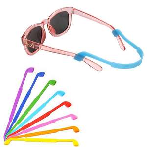 Sangle en silicone en gros pour lunettes d'enfants, cordon de maintien pour lunettes de soleil, support pour lunettes de sport pour enfants - Product Image 1