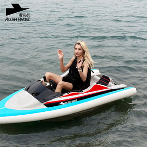 Barco de karting eléctrico de onda rápida de inyección de alta velocidad para entretenimiento acuático conveniente surf de potencia completa - Product Image 3