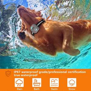 Collar electrónico de entrenamiento para perros Qbellpet con mando a distancia de 3300 pies, collar electrónico recargable e impermeable con 4 modos de entrenamiento y seguridad - Product Image 5