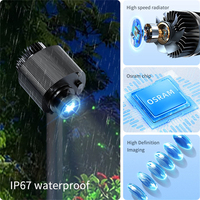 Projecteur de logo publicitaire LED couleur pleine gamme 90-150W, lumières de logo colorées HD brillantes, corps de lampe en alliage d'aluminium IP67
