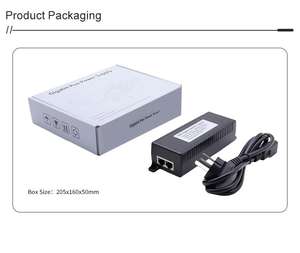 60WギガビットPOEインジェクターRJ45 <span class=keywords><strong>2</strong></span>ポート標準BT 1000Mbps DC52VプラスチックハウジングCCTVカメラ電源製品在庫 - Product Image 6