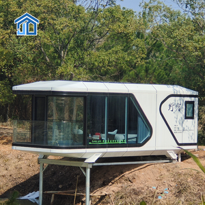 Petite maison capsule marine E5 de 10 pieds (80 m²) à deux étages, conteneur spatial écologique, moderne, solaire, étanche, durable, facile à assembler, galvanisé - Product Image 3