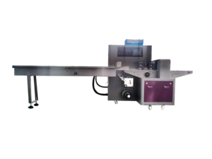 Tự động dòng chảy ngang máy đóng gói Cookie sô cô la Thanh xà phòng kẹo Gối máy đóng gói - Product Image 6