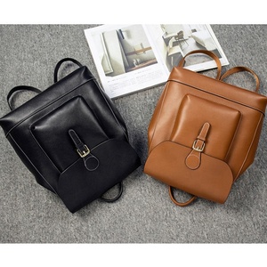 Mother's Day Genuine <strong>Leather</strong> Women's Backpack <strong>Handbag</strong> Travel Satchel Girls Soft <strong>Leather</strong> <strong>Rucksack</strong> - Product Image 5