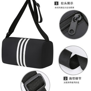 <b>Underarm</b> Shoulder <b>Bag</b> Middle Size Open Pocket Nylon Lining Leisure Travel Crossbody Sports <b>Bag</b> For Women - Product Image 4