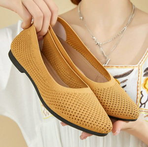 새로운 디자인 여름 한국 여성 캐주얼 신발 편안한 부드러운 숙녀 플랫 신발 - Product Image 1