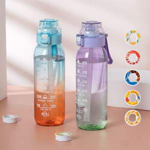 Bouteille d'eau potable en Tritan avec dosette de saveur de fruit, 1L avec parfum d'<span class=keywords><strong>air</strong></span> Met Smaken - Product Image 3