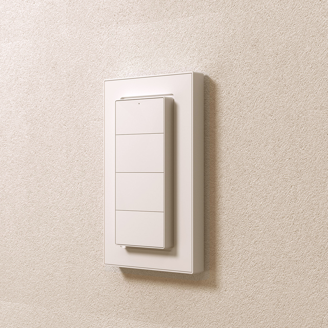 Zemismart 4 Gangs Tuya Zigbee Wireless Scene Switch Battery Powered Wall Sticker Support Smartthings Control Wireless Switch
