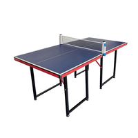Table de ping-pong pliable et mobile pour enfants, fabriquée en Chine, durable, écologique, avec plateau en MDF de 15 mm, équipement de sport d'intérieur