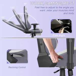 Silla Gamer Ejecutiva Clásica AJUNION, Ajustable, Directo de Fábrica, Silla de Estudio, Muebles de Oficina - Product Image 5