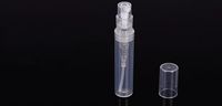 Mini bouteille atomiseur vide en plastique 2ml 3ml 5ml pression PP flacons de pulvérisation de parfum