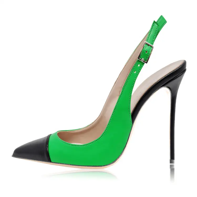PU pointy toe women's sandals shoes fashion heels ladies shoes factory footwear famous brand stilettos