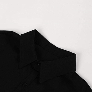 Camicie da <span class=keywords><strong>uomo</strong></span> in tinta unita da <span class=keywords><strong>uomo</strong></span> a manica lunga 100% <span class=keywords><strong>abiti</strong></span> alla moda da <span class=keywords><strong>uomo</strong></span> - Product Image 6