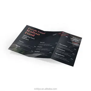 Flexografie Kledingfolder A5 Design Krant Cosmetische Flyers Verpakking Dl Goedkope Pamflet Groothandel Flyer