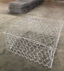 2X1X 1m/3X1X1m ağır <span class=keywords><strong>Gabion</strong></span> taş sepet galvanizli dokuma <span class=keywords><strong>Gabion</strong></span> sepeti 4mm gabyon tel örgü fiyat - Product Image 1