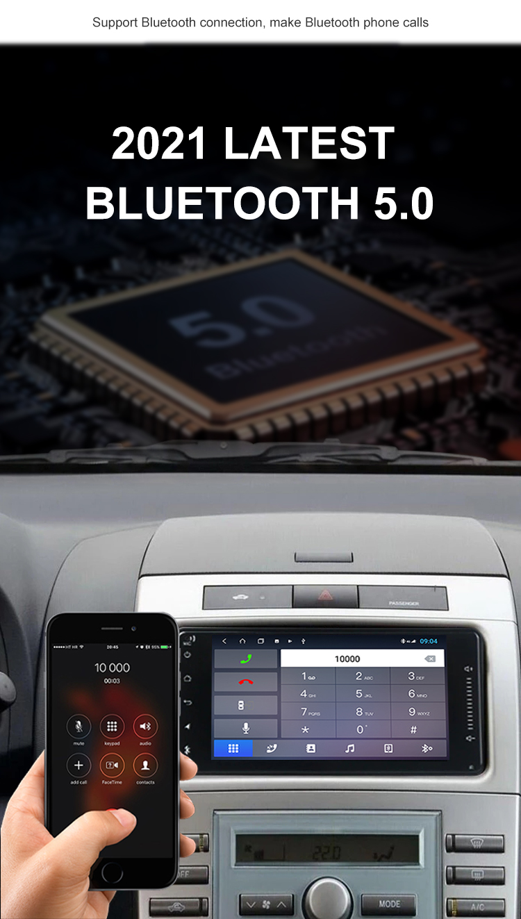 7 inch for Toyota Universal 2000-2020 Car DVD Player Android auto GPS Multimedia Radio