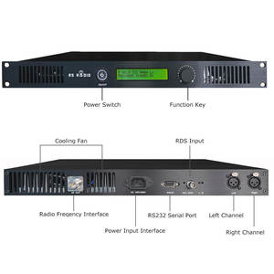 Émetteur FM longue portée 200W, émetteur <span class=keywords><strong>radio</strong></span> FM, excitateur pour <span class=keywords><strong>station</strong></span> de <span class=keywords><strong>radio</strong></span> FM - Product Image 2