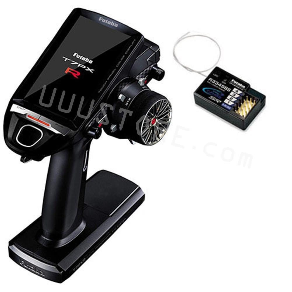 Nuovo Futaba 7PXR 7 canali 2.4GHz T-FHSS trasmettitore e ricevitore R334SBS Combo telemetria Radio System per barca modello RC auto