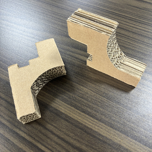 กระดาษรังผึ้งกันกระแทกแบบเป็นมิตรกับสิ่งแวดล้อม บรรจุภัณฑ์ป้องกันแบบกำหนดความหนาได้ สำหรับใส่ในกล่องขวดหรือบรรจุภัณฑ์ที่เปราะบาง - Product Image 3