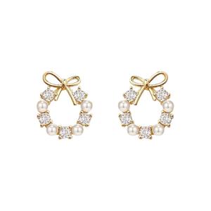 Recién llegado, pendientes de tuerca, tablero de ajedrez geométrico, mariposa, diseño Simple, joyería de oreja de Metal para mujer, accesorios de vacaciones en la playa - Product Image 1