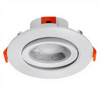 Spot LED carré encastré pour bureau à domicile, mini downlight fin, 3W-12W, aluminium moderne, 80 CRI, durée de vie 50000h, MR16