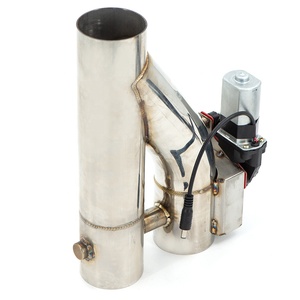 Tuyau en acier inoxydable 304 de type Y, <span class=keywords><strong>échappement</strong></span> de voiture réglable, avec deux vannes électriques 12v avec interrupteur PP-YT25S - Product Image 5