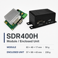 Modem radio de données sans fil SDR400 345kbps RS232 RS485 RS422 Transmetteur-récepteur de télémétrie industrielle