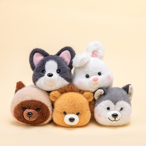 Juguetes de peluche de 16 centímetros con varios animales pequeños Lindos juguetes de peluche esponjosos y suaves como regalo festivo - Product Image 2