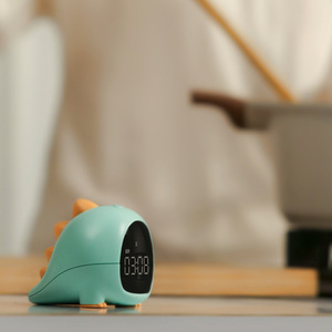 Dino Shape <b>Digital</b> Alarm <b>Clock</b> With Backlight USB Charging For Kids Bedroom - Product Image 4
