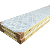 Isolation thermique 50 ~ 200mm épaisseur polyuréthane PU panneau sandwich toiture et panneaux muraux