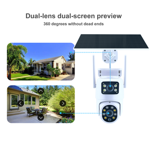 Tuya <strong>Wireless</strong> 8MP Solar CCTV PTZ <strong>Camera</strong> Best Night Vision <strong>Security</strong> <strong>Camera</strong> with PIR Human Tracking Two-Way Audio Battery Powered - Product Image 4