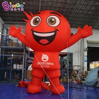 Modelo Inflable Personalizado de Jugador de Taekwondo y Fútbol, Personaje Gigante Inflable de Dibujos Animados para Eventos Deportivos