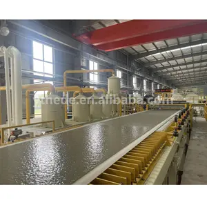 Fully Automatic Production Line Building Material Wall Siding Panels Wood Grain Fiber Cement Board Machine