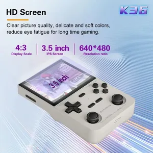 Consola de videojuegos portátil de mano Retro K36 de código abierto R36S para <span class=keywords><strong>PS1</strong></span>/PSP/DC/N64/SS 500nit pantalla IPS de 3,5 pulgadas regalo preferido - Product Image 3