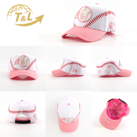 Casquette de baseball unisexe 4U en coton 100% avec 5 feuilles vertes sous la visière, broderie 3D en relief, logo feuille, vente en gros