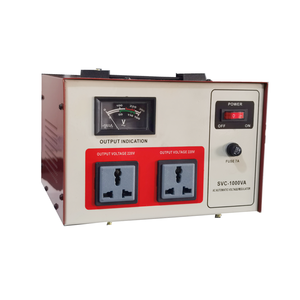 Stabilisateur de tension automatique 3KVA 5KVA avec servomoteur monophasé AC 220V SVC Régulateur de tension automatique AC - Product Image 1