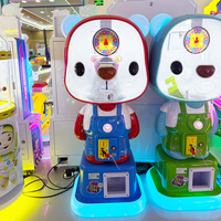 Nouvelle Machine à Capsules Oursons Mignons, Distributeur de Bonbons Grande et Petite Taille, Jeu d'Arcade pour Enfants, Distributeur à Monnayeur