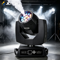 Machine à fumée mobile à LED Jc 1800W, télécommandée DMX, 15*10W RGBW 4-en-1, pour DJ et discothèque