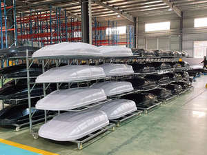 Caja de Carga para Techo de Auto, Elevador para Camioneta, Diseño Deportivo Impermeable de ABS para Cama Individual/Doble - Product Image 6