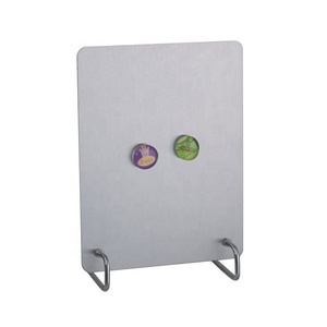 Bma Hộ Gia Đình Kim Loại Nam Châm Màu Đen Vải Và Men Khô Xóa Thép Bảng Từ Tính - Product Image 5