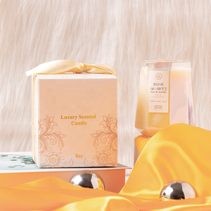 Velas perfumadas de cristal de alta calidad personalizadas con <span class=keywords><strong>etiqueta</strong></span> privada, velas de lujo de soja con cristales - Product Image 6