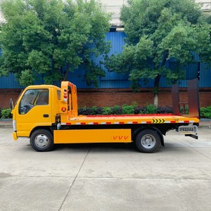 Camión de Remolque de Plataforma Plana Isuzu NKR 4x2 de 3 Toneladas, Portacoches con Motor 4KH1 - Product Image 6