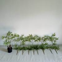 Plante artificielle KD Bamboo Korean Tree, plante en pot artificielle, arbre artificiel pour la décoration de la maison