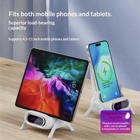 Penyangga Ponsel Magnetik Nirkabel Pengisian Cepat Terlaris, Dudukan Pengisi Daya USB Universal, Mendukung Kustomisasi
