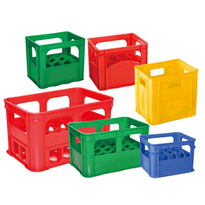 Supermarket Beer Drink Heavy Duty Milk Crates, Shipping Storage Logistic Box Milk Crate