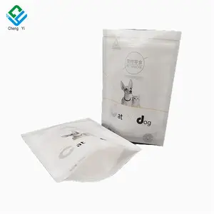 Reusable Aluminium Foil Plastic Wet/Dry Cat And Dog Pet Food Pouch Packaging Bag For Animal Pet Food